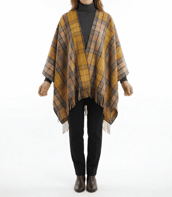 Buchanan Natural Women's Pure Wool Cape