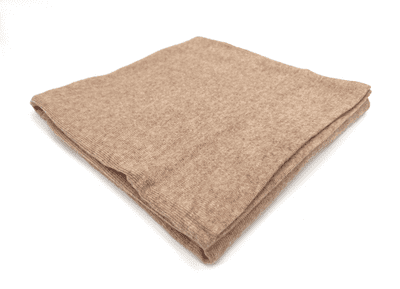 Camel Cashmere Blend Stole Soft & Warm 65 cm x 200 cm