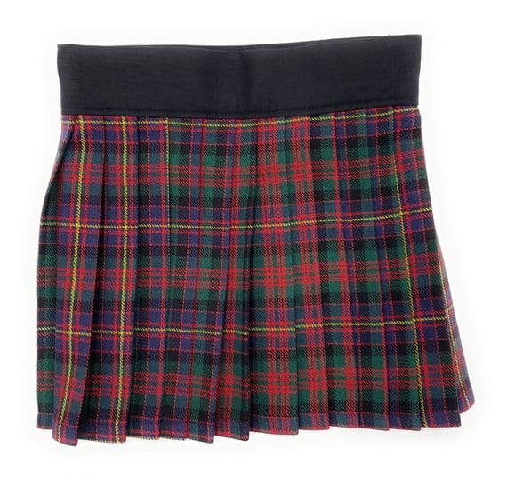 Men's All Wool Tartan Tie - Cameron Of Erracht Weathered, Made In Scotland, 142cm Length