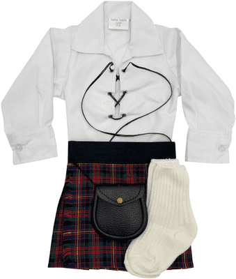 Cameron Of Erracht Tartan Baby Kilt Outfit | Traditional Scottish Baby Highland Wear
