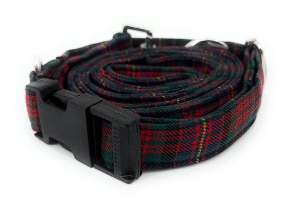 Cameron Of Erracht Tartan Dog Collar And Lead Set