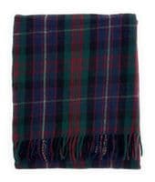 Cameron Of Erracht Tartan Knee Blanket 100% New Wool