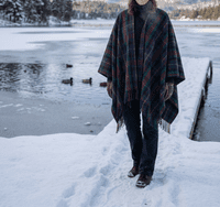 Cameron Of Erracht Tartan Women's Pure Wool Cape