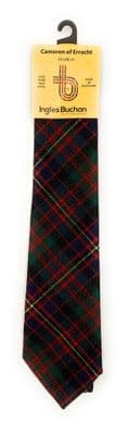 Cameron Of Erracht Wool Tartan Necktie Made In Scotland