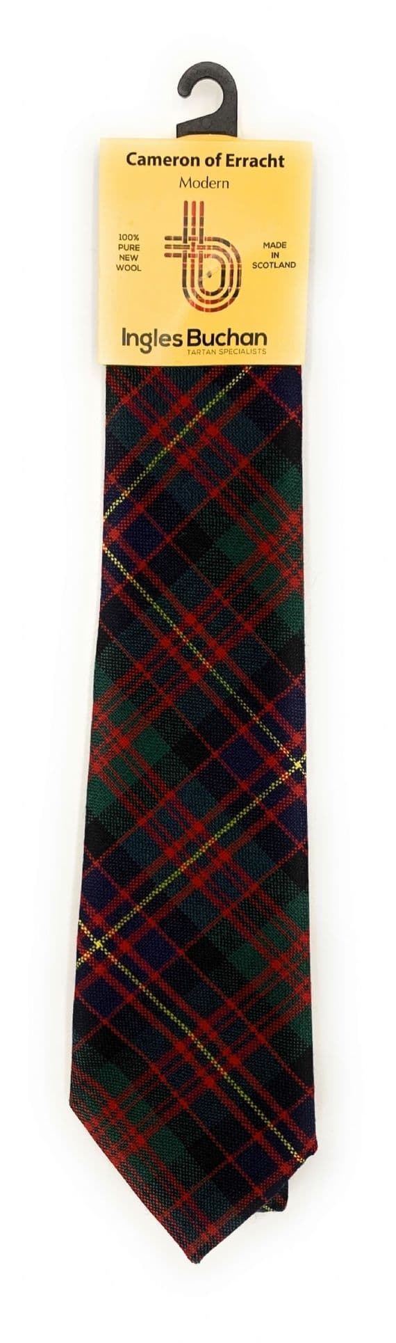 Cameron Of Erracht Wool Tartan Necktie Made In Scotland