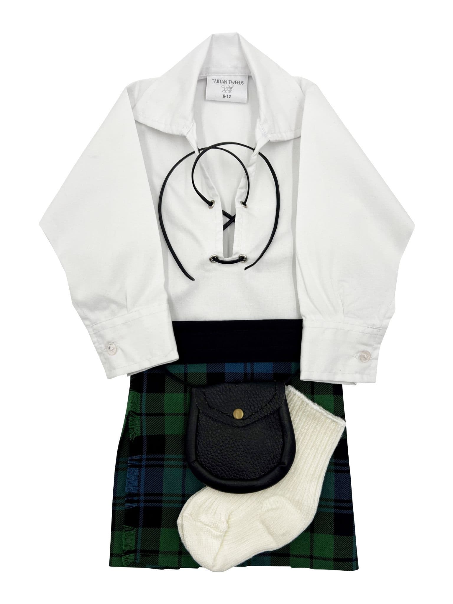 Campbell Ancient Tartan Baby Kilt Outfit