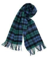 Campbell Ancient Tartan Lambswool Large Clan Scarf 180cm x 30cm