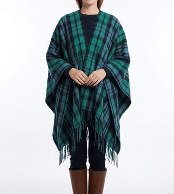 Campbell Ancient Tartan Women's Pure Wool Cape