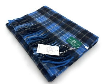 Clark Ancient Tartan Lambswool Large Clan Scarf 180cm x 30cm