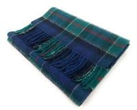 Colquhoun Tartan Pure Lambswool Large Clan Scarf Unisex 180cm x 30cm