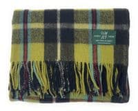 Cornish National New Wool Large Tartan Blanket Throw Rug