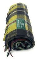 Cornish National New Wool Large Tartan Blanket Throw Rug