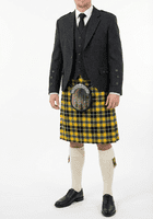 Cornish National Tartan 8 Yard Wool Blend Kilt