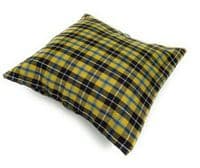 Cornish National Tartan Square Cushion Cover 40cm x 40cm Made in Scotland