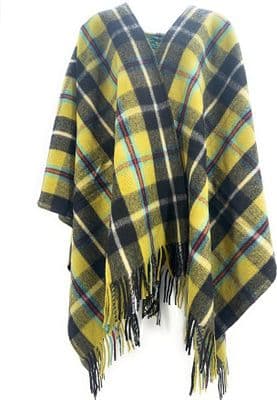 Cornish National Tartan Women's Pure Wool Cape