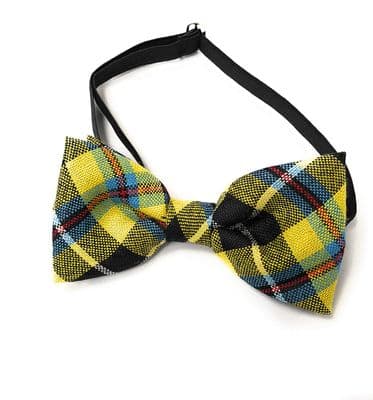 Cornish National Wool Tartan Bow tie Made In Scotland