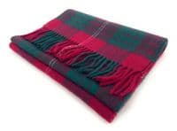 Crawford Tartan Pure Lambswool Large Clan Scarf Unisex 180cm x 30cm