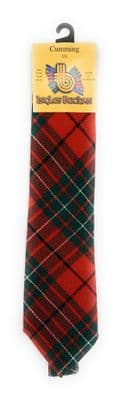 Cumming Wool Tartan Necktie Made In Scotland