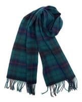 Davidson Modern Tartan Pure Lambswool Large Clan Scarf Unisex 180cm x 30cm