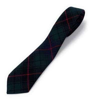 Davidson Modern Wool Tartan Necktie Made In Scotland