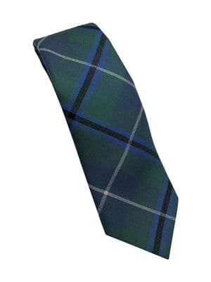Douglas Ancient Wool Tartan Necktie Made In Scotland