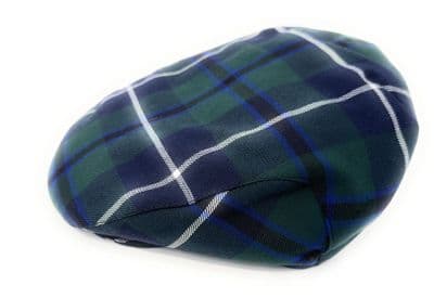 Douglas Modern Tartan Flat Cap Made In Scotland