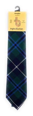 Douglas Wool Tartan Necktie Made In Scotland