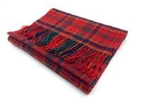Drummond of Perth Tartan Lambswool Large Clan Scarf Unisex 180cm x 30cm