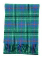 Duncan Ancient Tartan Pure Lambswool Large Clan Scarf Unisex 180cm x 30cm