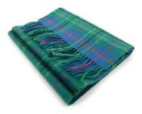 Duncan Ancient Tartan Pure Lambswool Large Clan Scarf Unisex 180cm x 30cm