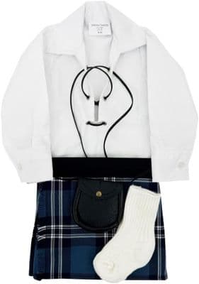 Earl Of St Andrews Tartan Baby Kilt Outfit | Traditional Scottish Baby Highland Wear