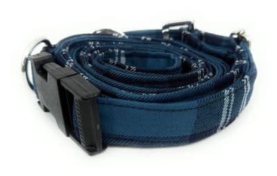 Earl Of St Andrews Tartan Dog Collar And Lead Set
