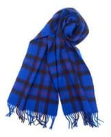 Elliot Tartan Lambswool Large Clan Scarf Unisex 180cm x 30cm