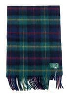 Farquharson Tartan Lambswool Large Clan Scarf Unisex 180cm x 30cm