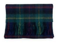 Farquharson Tartan Lambswool Large Clan Scarf Unisex 180cm x 30cm