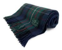 Ferguson Modern New Wool Large Tartan Blanket Throw