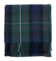 Ferguson Modern New Wool Large Tartan Blanket Throw