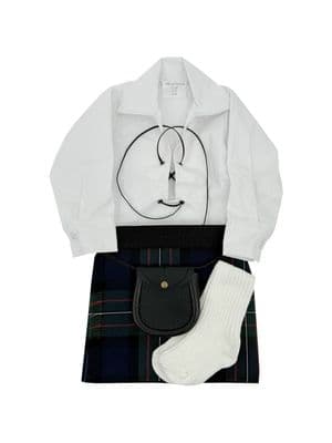 Ferguson Modern Tartan Baby Kilt Outfit | Traditional Scottish Baby Highland Wear