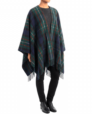 Ferguson Modern Tartan Women's Pure Wool Cape