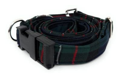 Ferguson Tartan Dog Collar And Lead Set
