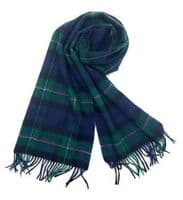 Forbes Tartan Lambswool Large Clan Scarf Unisex 180cm x 30cm