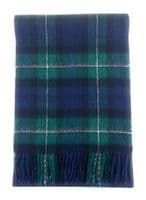 Forbes Tartan Lambswool Large Clan Scarf Unisex 180cm x 30cm