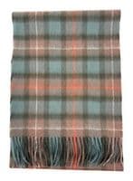 Fraser Hunting  Weathered Large Lambswool Clan Scarf Unisex 180 cm x 30 cm