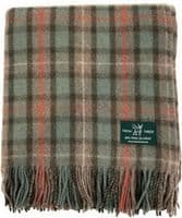 Fraser Hunting Weathered New Wool Large Tartan Blanket Throw Rug