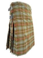 Fraser Hunting Weathered Tartan 8 Yard Wool Blend Kilt
