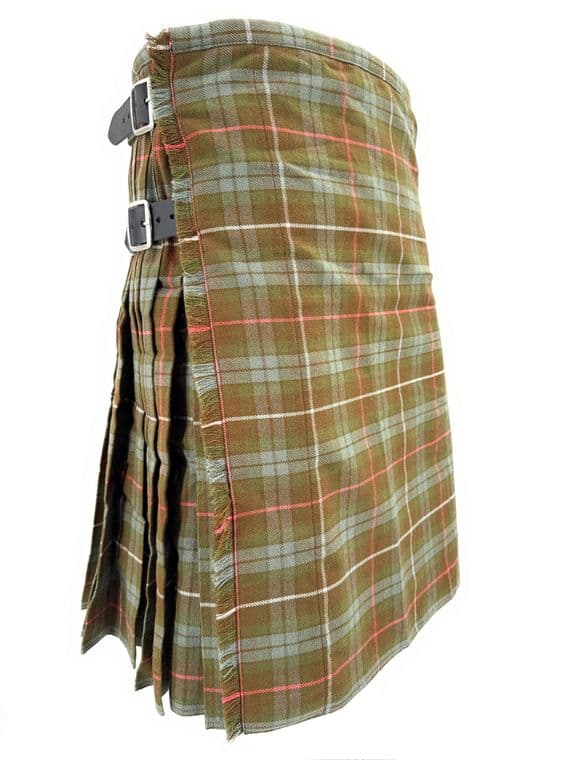 Fraser Hunting Weathered Tartan Yard Wool Blend Kilt