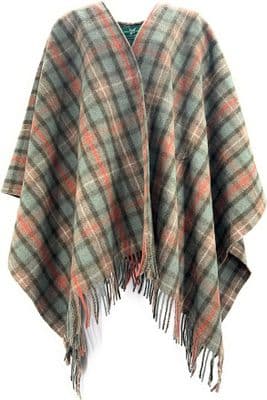 Fraser Hunting Weathered Women's Pure Wool Cape