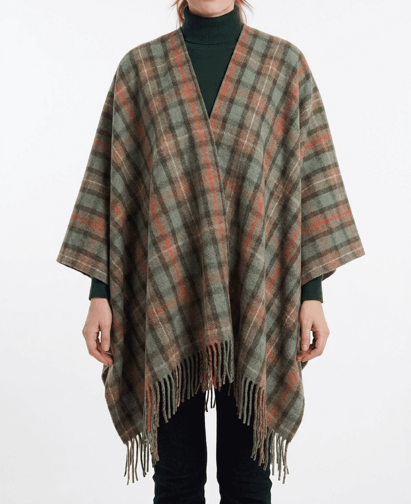 Fraser Hunting Weathered Women s Pure Wool Cape