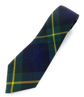 I LUV LTD Gents Neck Tie Davidson Of Tulloch Modern Tartan Lightweight Scottish Clan Tie