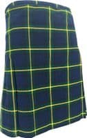 Gordon Modern Tartan 8 Yard Wool Blend Kilt